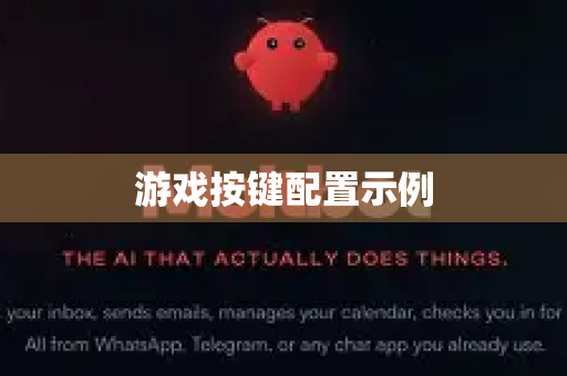 游戏按键配置示例