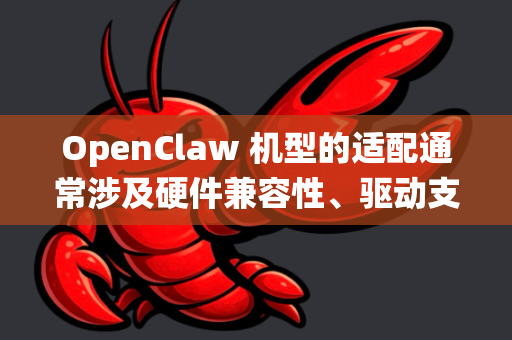 OpenClaw 机型的适配通常涉及硬件兼容性、驱动支持、系统配置和优化等方面。以下是详细的适配步骤和注意事项