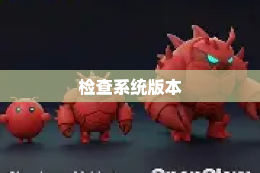 检查系统版本