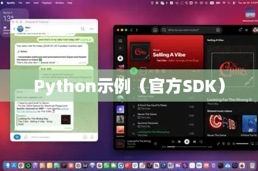 Python示例（官方SDK）